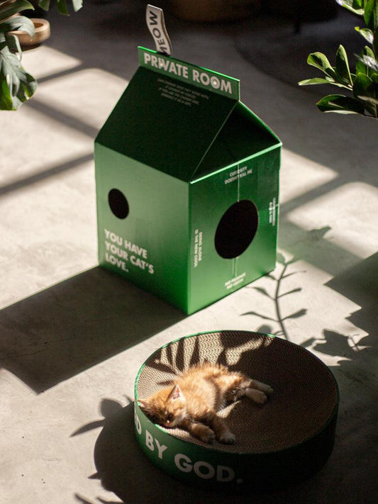 Premium Eco-Friendly Cat Litter Corrugated Board Scratcher-0